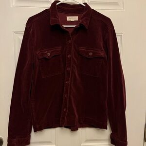 PacSun Maroon Corduroy Jacket